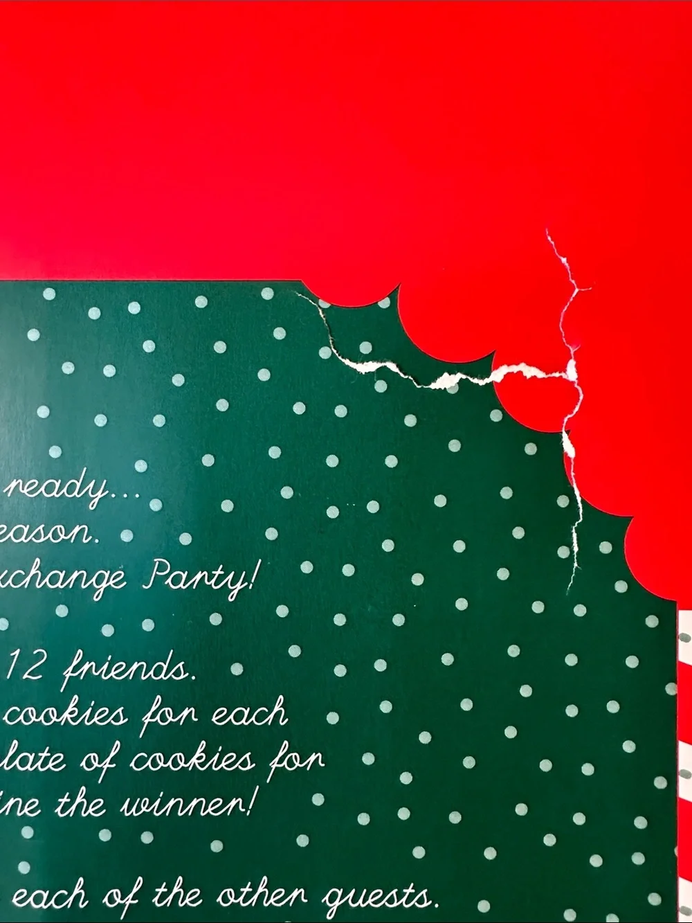 Meri Meri Cookie Exchange Kit - 12 Invites Holiday Set #3